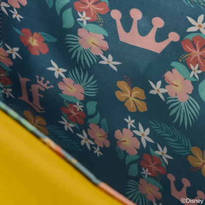 Loungefly Tropical Lemon Floral Crossbody Bag