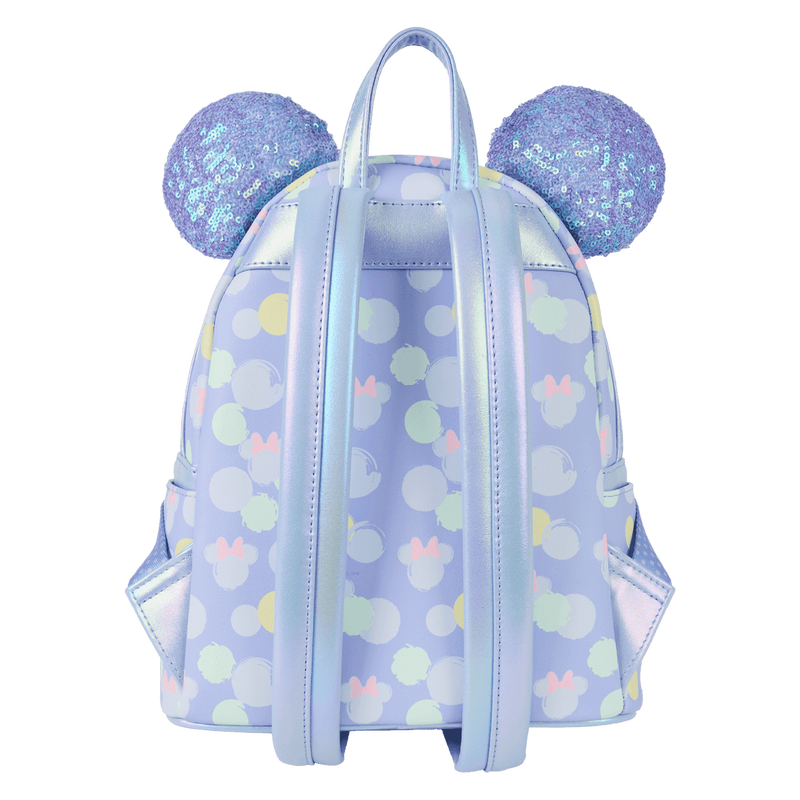 Minnie Mouse Exclusive Iridescent All-Over Print Sequin Ear Mini Backpack