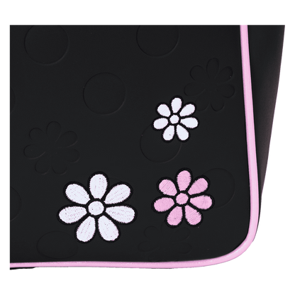 Minnie Mouse Floral Rock The Dots Tote Crossbody Bag With Coin Bag