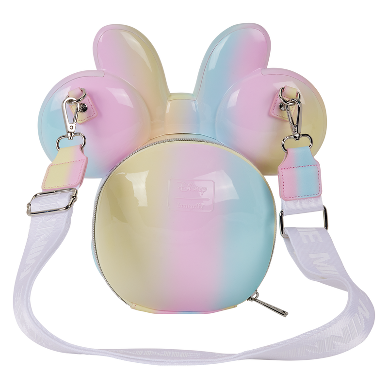 Minnie Mouse Pastel Tie-Dye Molded Figural Crossbody Bag