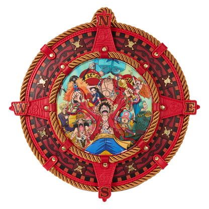 One Piece Compass Figural Mini Backpack