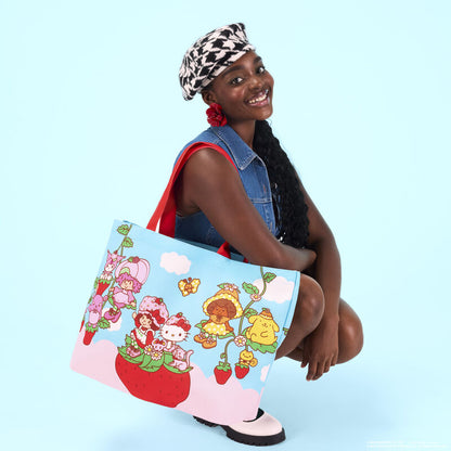 Sanrio Hello Kitty & Friends x Strawberry Shortcake Canvas Tote Bag
