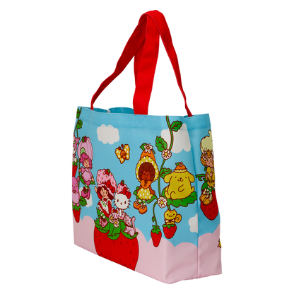 Sanrio Hello Kitty & Friends x Strawberry Shortcake Canvas Tote Bag