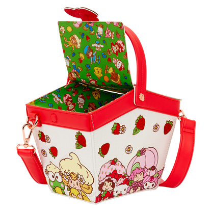 Sanrio Hello Kitty & Friends x Strawberry Shortcake Scented Figural Basket Crossbody Bag