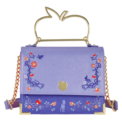 Snow White Shimmer Crossbody Bag
