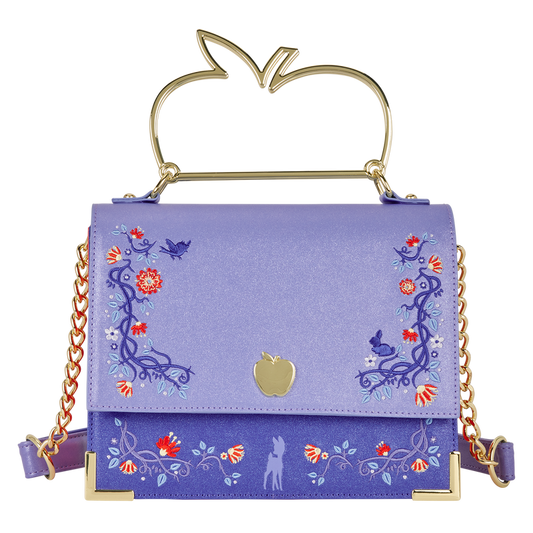 Snow White Shimmer Crossbody Bag