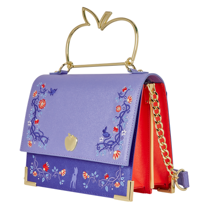 Snow White Shimmer Crossbody Bag