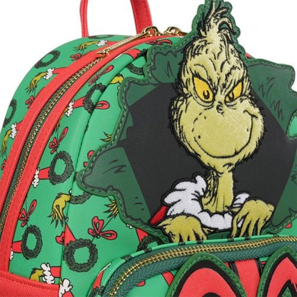 How the Grinch Stole Christmas Grinch Christmas Present Mini-Backpack Exclusive