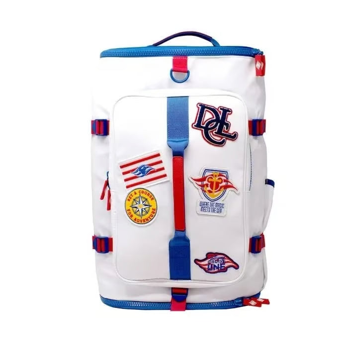 White Patches Disney Cruise Line Backpack