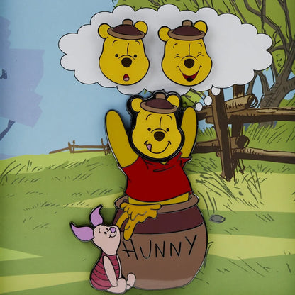 LOUNGEFLY Disney Winnie The Pooh Mixed Emotions Pin Set