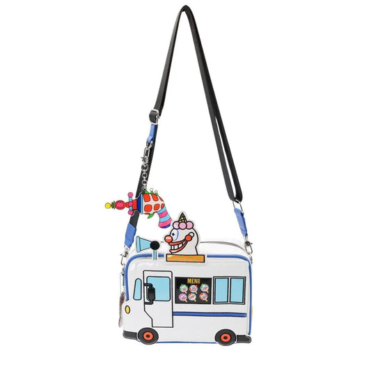 Killer Klowns from Outer Space Jojo's Ice Cream Truck Crossbody with Ray Gun Charm