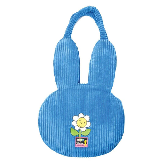 Miffy Head Wide Corduroy Over Size Tote Bag