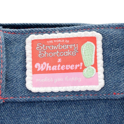 Whatever Makes You Happy Strawberry Shortcake Denim Tote Bag