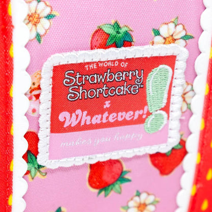 Strawberry Shortcake Duffelette Crossbody Bag with Acrylic Charm